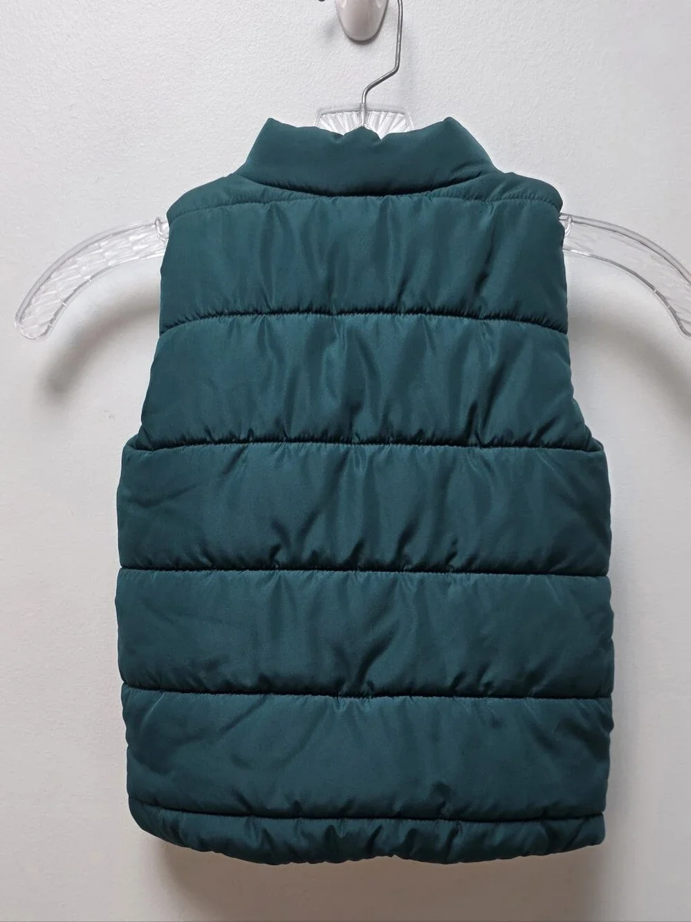 PUMA | Green & Black Puffer Vest, Sz. 4T